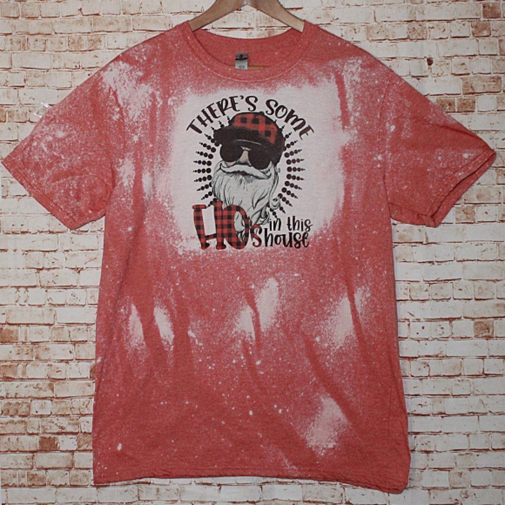 There Some in this House Bleached T-shirt Size L